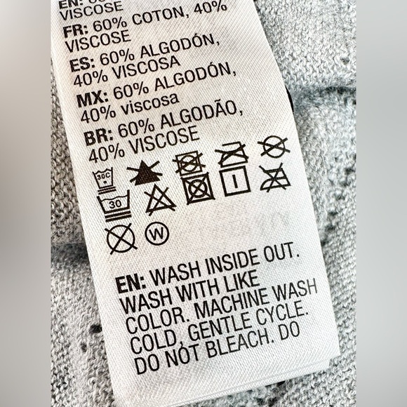 Roxy Tropic Lifestyle Mid Length Cardigan Sweater in Heritage Heather Size M - Picture 8 of 12